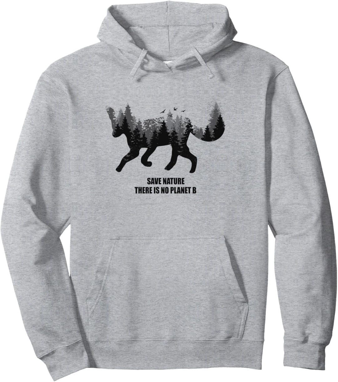There is no planet B Fuchs Pullover Hoodie