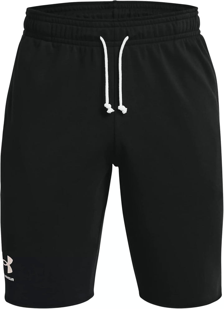 Under Armour Herren Shorts Rival Terry Shorts XS Black / / Onyx White (001), XS Black / / Onyx White