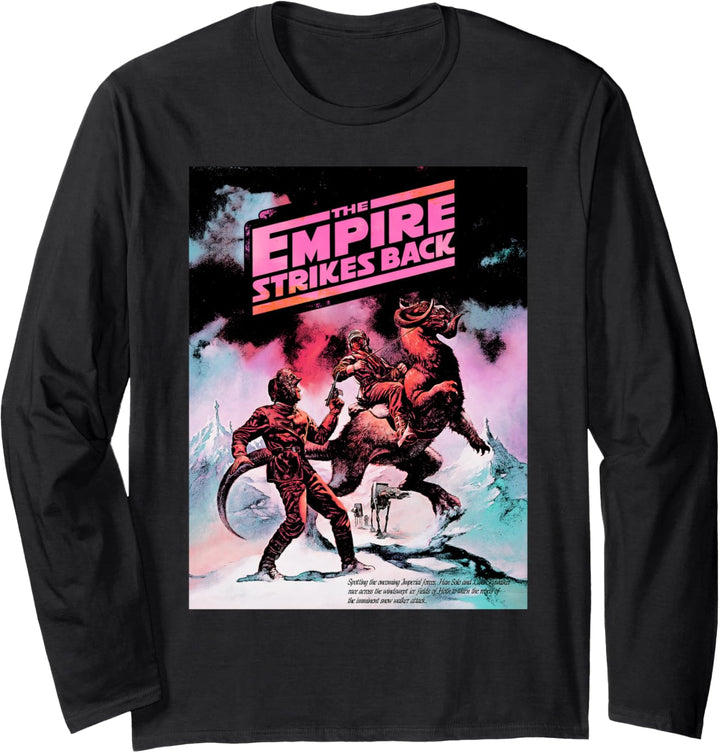 Star Wars The Empire Strikes Back Planet Hoth Langarmshirt