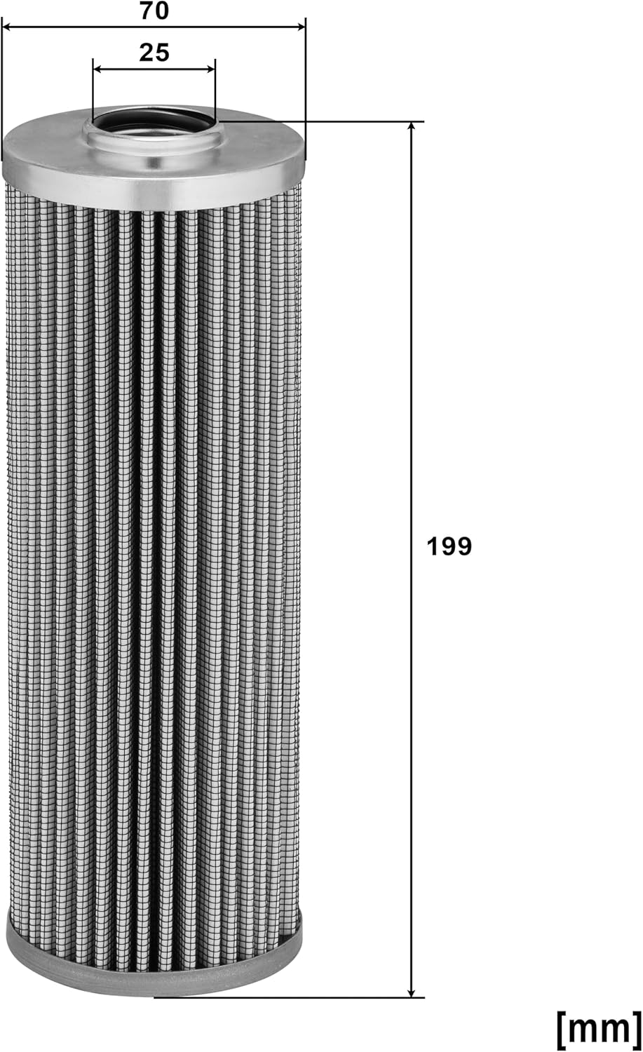 MANN-FILTER für Automatikgetriebe HD 722 Ölfilter – Getriebefilter – Für Nutzfahrzeuge