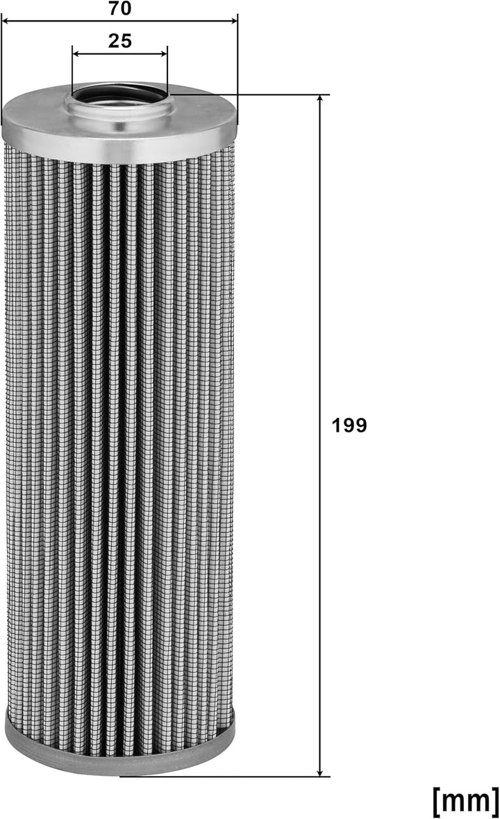 MANN-FILTER für Automatikgetriebe HD 722 Ölfilter – Getriebefilter – Für Nutzfahrzeuge