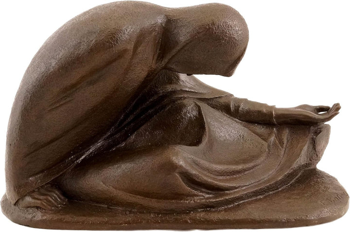 Kunst & Ambiente - Russische Bettlerin I von 1907 - Ernst Barlach Skulptur - signiert - Bronzeskulpt