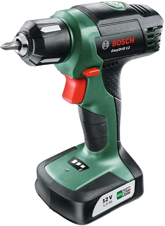 Bosch Home and Garden Bosch Akkuschrauber EasyDrill 12 (Akku, Ladegerät, Schrauberbit, Softcase (12