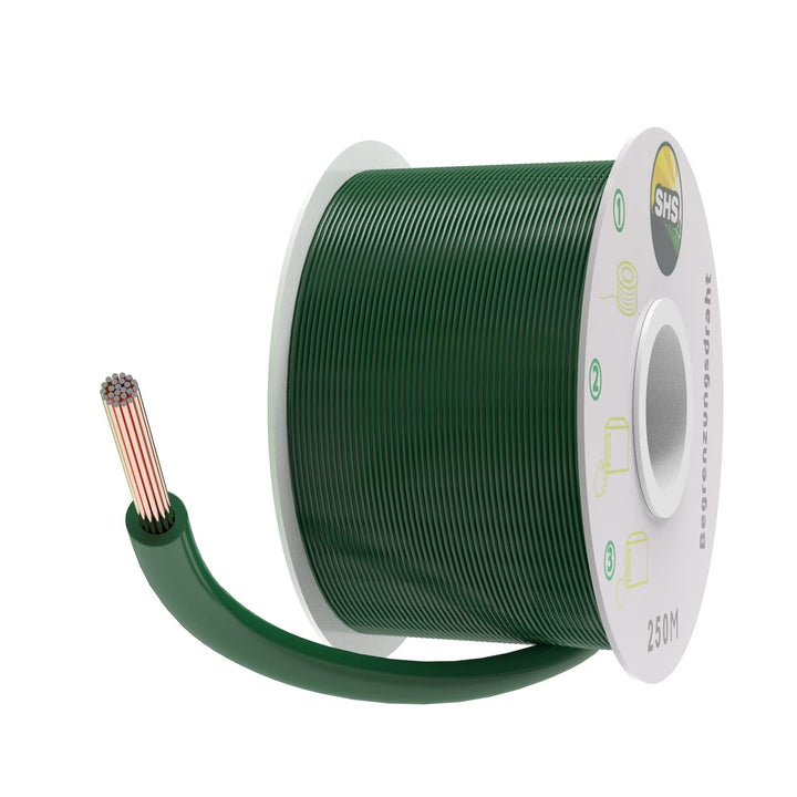 250m Begrenzungskabel für Mähroboter Rasenmäher Rasenroboter Zubehör SET Begrenzungsdraht für Suchka