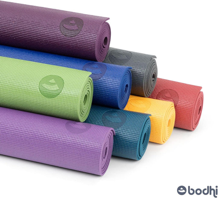 Bodhi Yogamatte Asana | Universelle Übungsmatte | Schadstofffrei &amp; Waschbar | Matte aus PVC | Fitnes