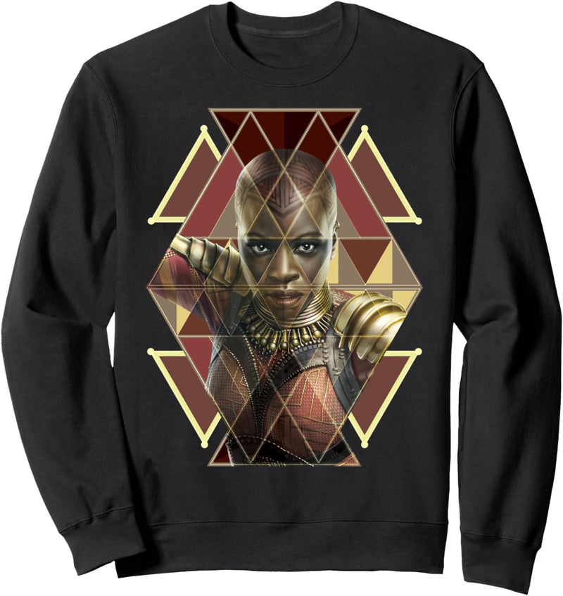 Marvel Black Panther Okoye Geometric Portrait Sweatshirt