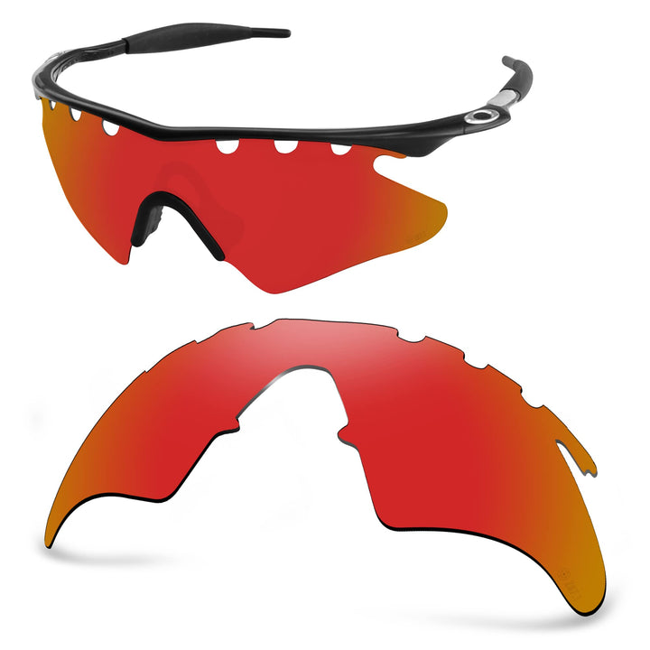 AOZAN ANSI Z87.1 Ersatzgläser kompatibel mit Oakley M Frame Heater Vented Sonnenbrille