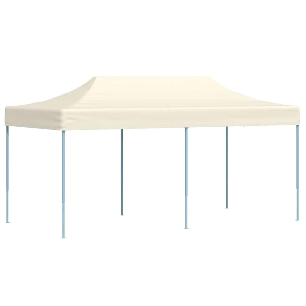 vidaXL Faltzelt 3x6m Cremeweiss Partyzelt Festzelt Gartenzelt Gartenpavillon One size Creme, One siz