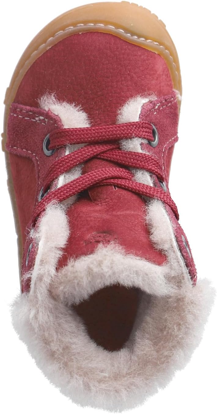 RICOSTA Mädchen und Jungen Stiefel ELIA, Kinder Lauflernschuhe, Weite: Weit, terracare,Barfuss-Schuh