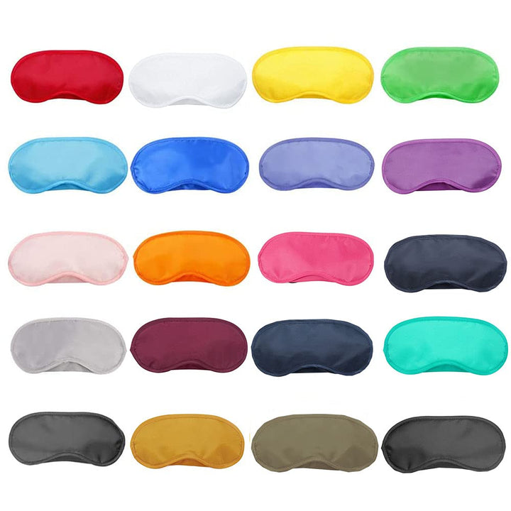 Polyester Blackout Augenmaske, 20 Teile Abdeckung Leichte Augenbinde, Augenmaske Schlaf, mit Gummiba