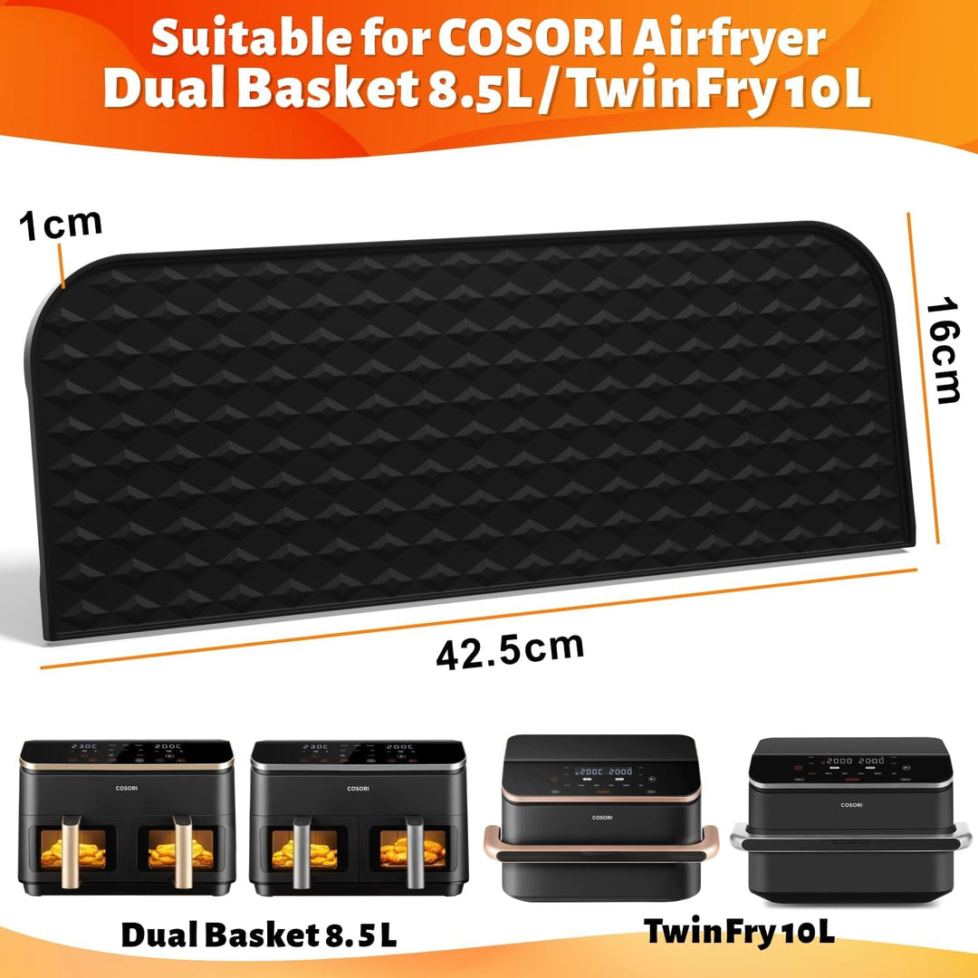 Cosori Heissluftfritteuse 2 Kammern Airfryer Zubehör, Heissluftfritteuse Zubehör Aufbewahrungsregal