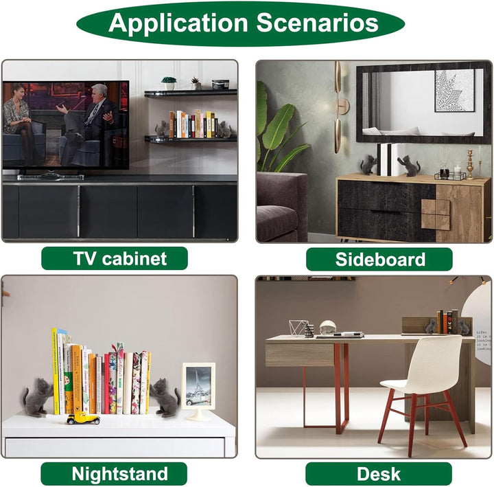 Dekorative Buchstützen, Einzigartige Gusseisen Katze Form Buch Enden, um Bücher Schwerlast zu Halten