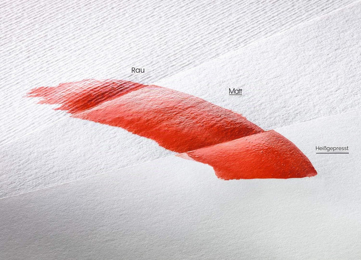 Hahnemühle Britannia Aquarellblock, mattes naturweisses Aquarellpapier, 300 g/m², 12 Blatt, 36 x 48