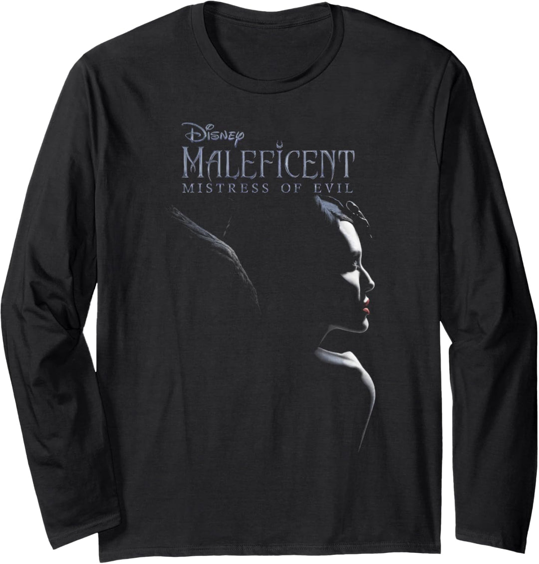 Disney Maleficent Mistress Of Evil Side Movie Portrait Langarmshirt