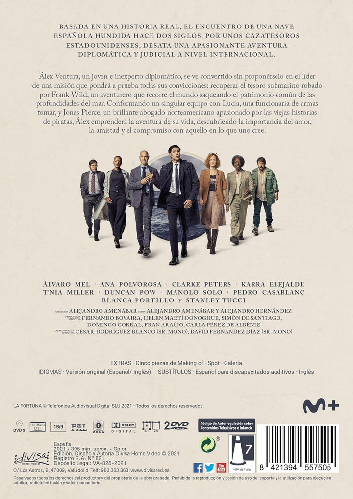 La Fortuna (Staffel 1) (Mini Series) [Spanische Import] DVD Englisch Untertitel, kein Detsche, DVD