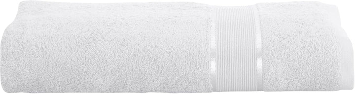 Mixibaby Handtuch 6er Set 2X Duschtuch 2X Handtuch 2X Gästetuch 100% Baumwolle Frottee, Farbe:Weiss