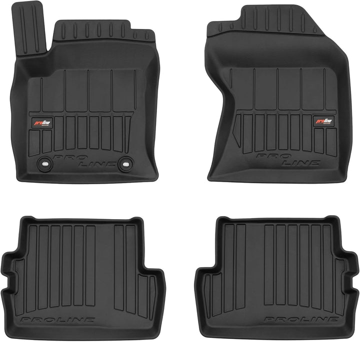 M MOTOS Gummimatten Auto Fussmatte passt für Ford Focus I 1998-2004 Verbessern Sie Ihren Reisekomfor