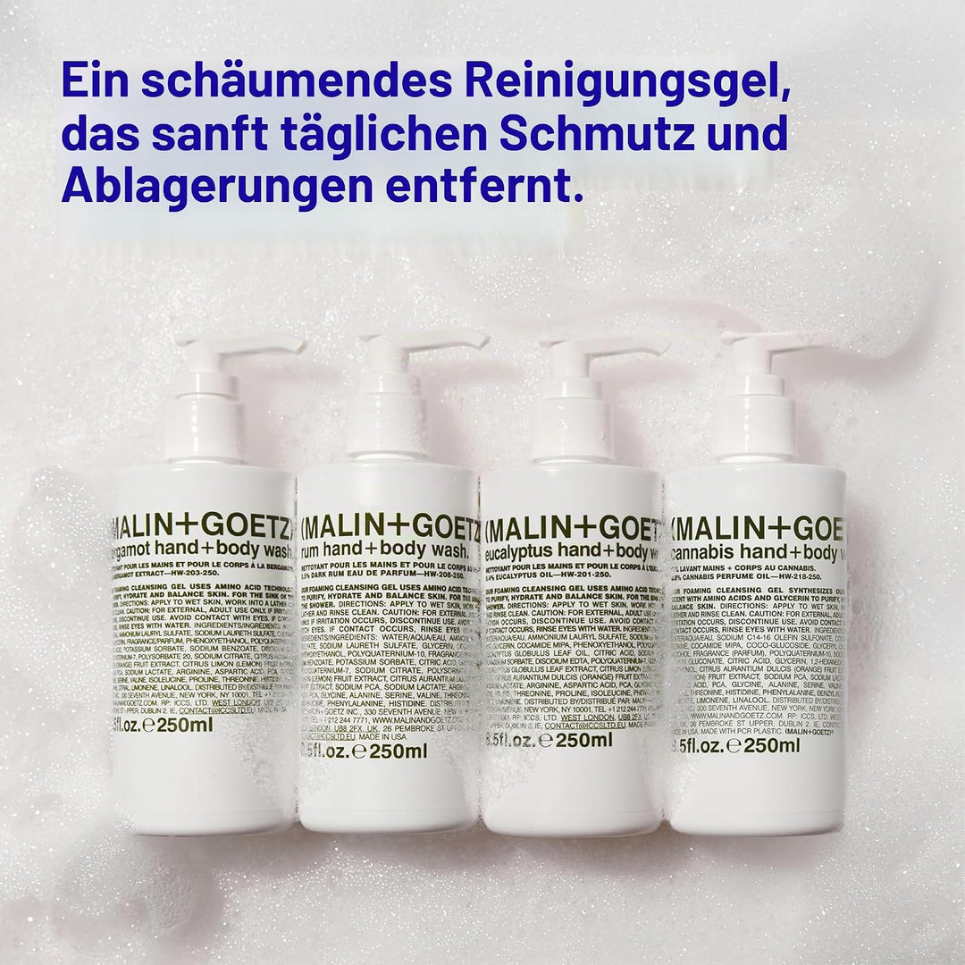 Malin + Goetz Rum Hand Wash w. Pump-8.5 oz. by Malin + Goetz