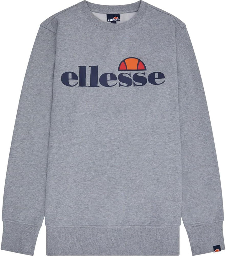 Ellesse Herren Succiso Sweatshirt XS Dark Grey Marl, XS Dark Grey Marl