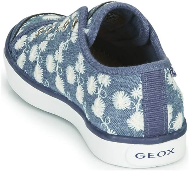 Geox Mädchen Jr Ciak Girl C Sneakers 24 EU Avio, 24 EU Avio