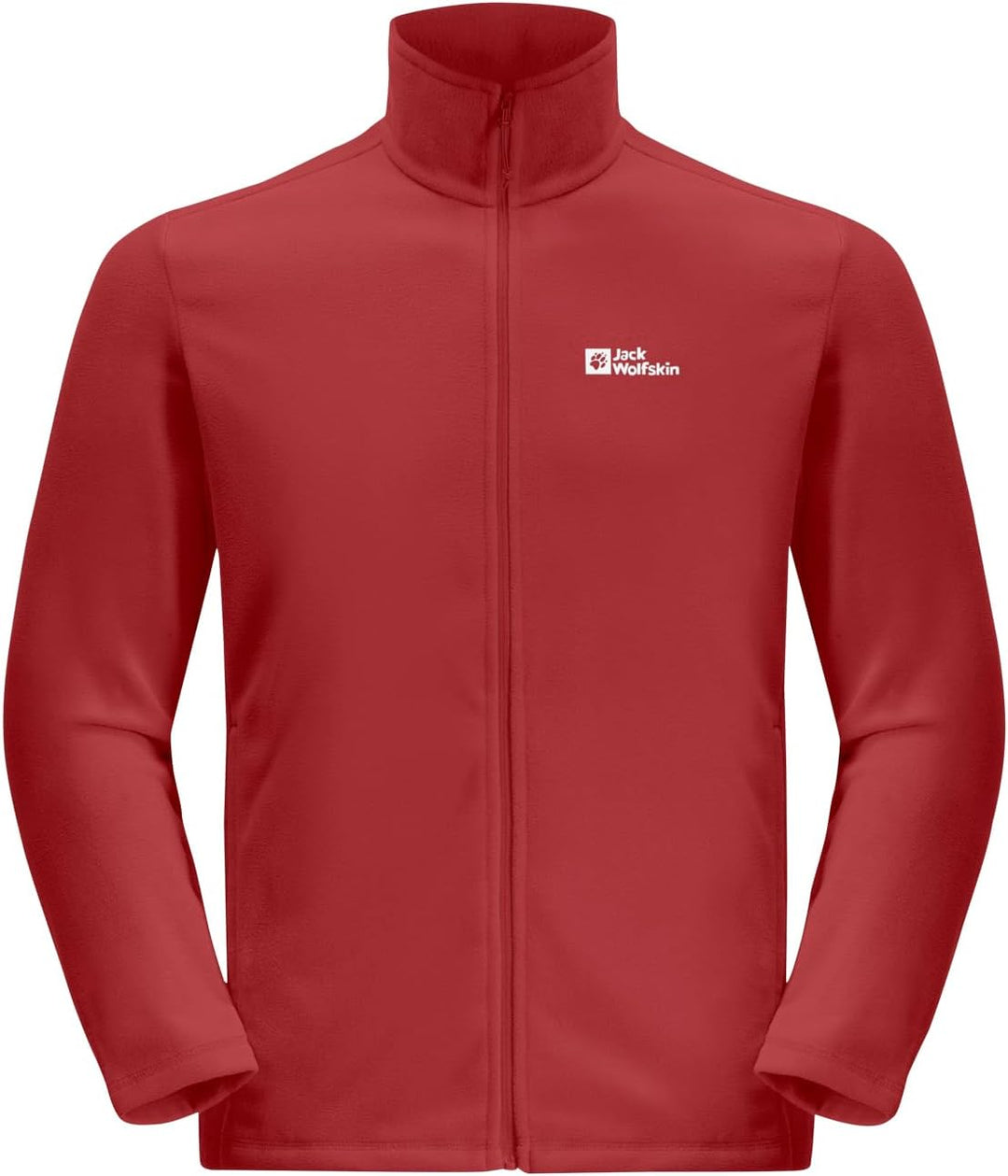 Jack Wolfskin Herren Taunus Fz M Fleece-Jacke, Adrenaline Red