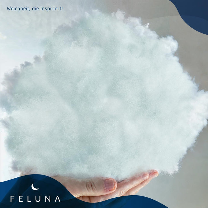 Füllwatte für Kissen; Flauschiges Polyester Füllmaterial Stopfmaterial; Kissenfüllung Stofftier- & B