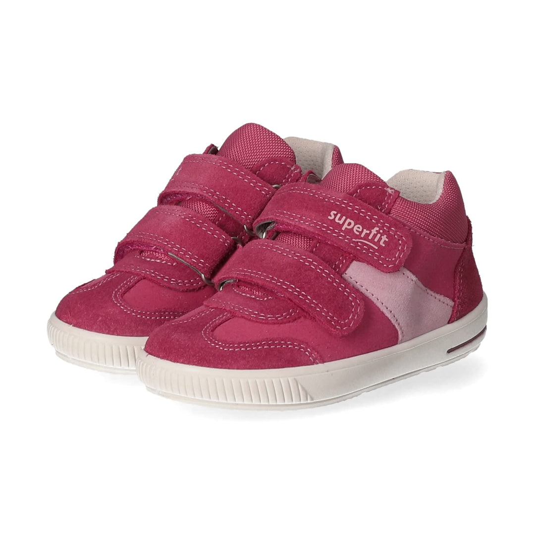 Superfit Moppy Sneaker 1-000345 Mädchen 21 EU Pink Rosa 5500, 21 EU Pink Rosa 5500