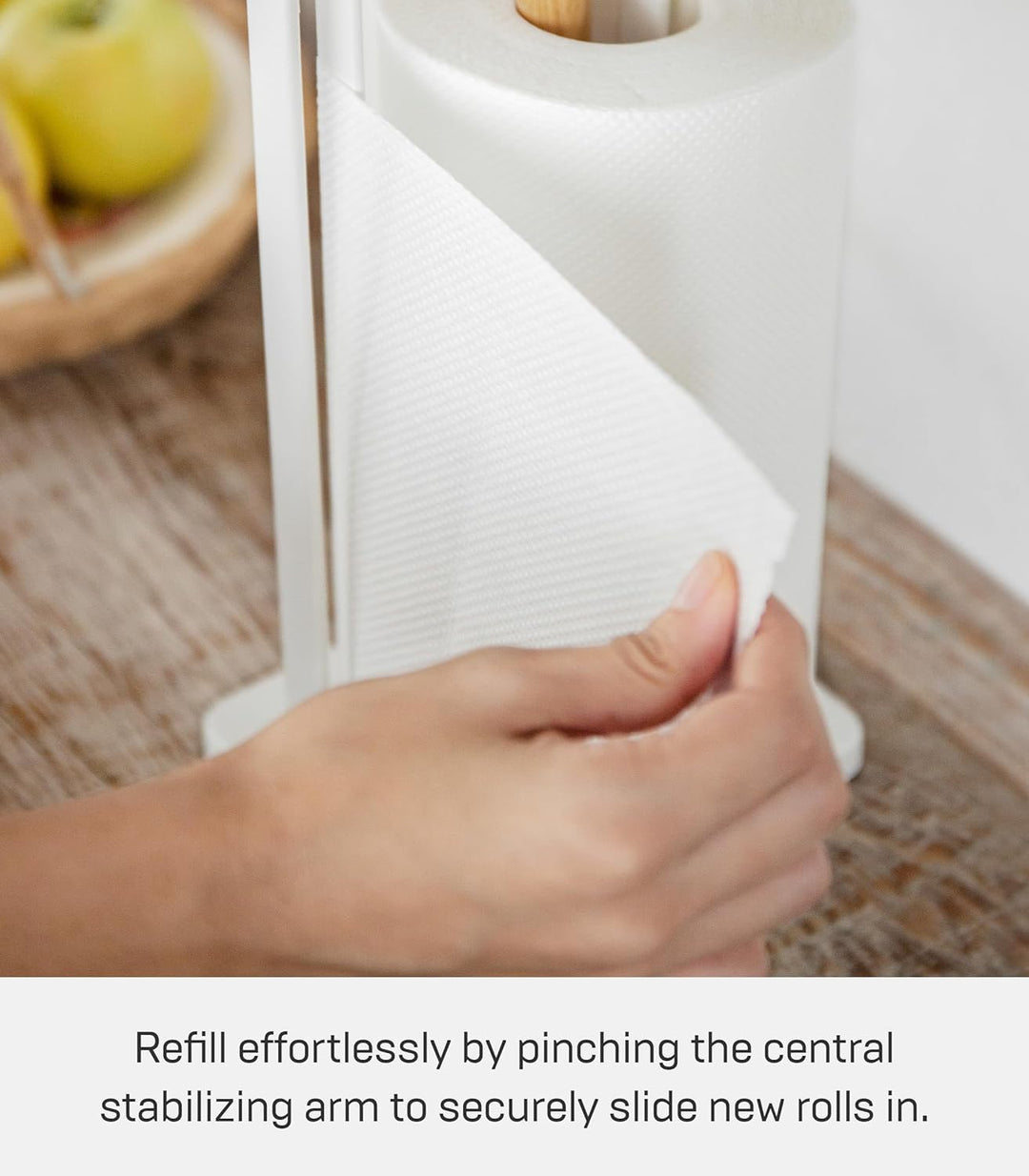 Paper towel holder - Tosca - white