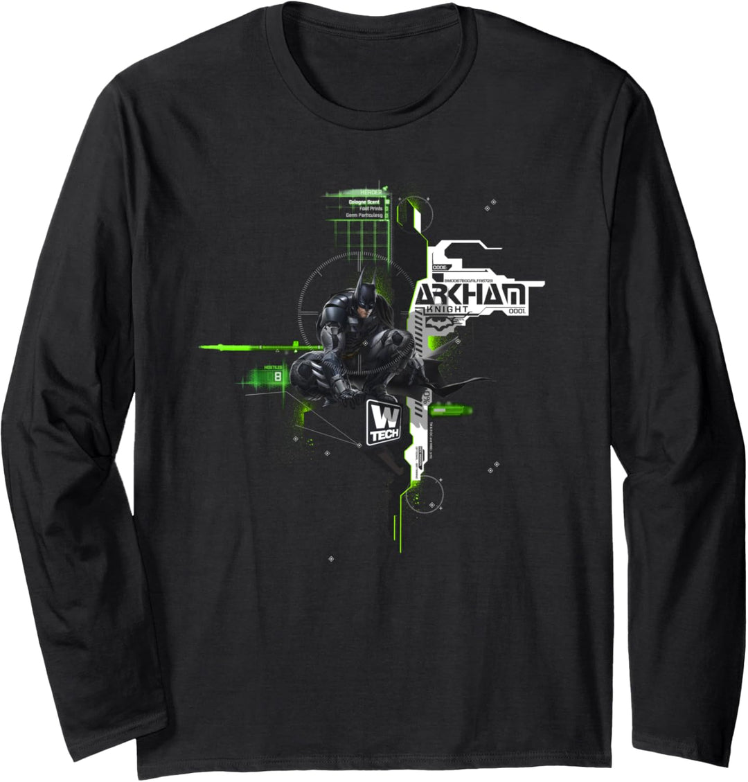 Batman: Wayne Tech Arkham Knight Langarmshirt