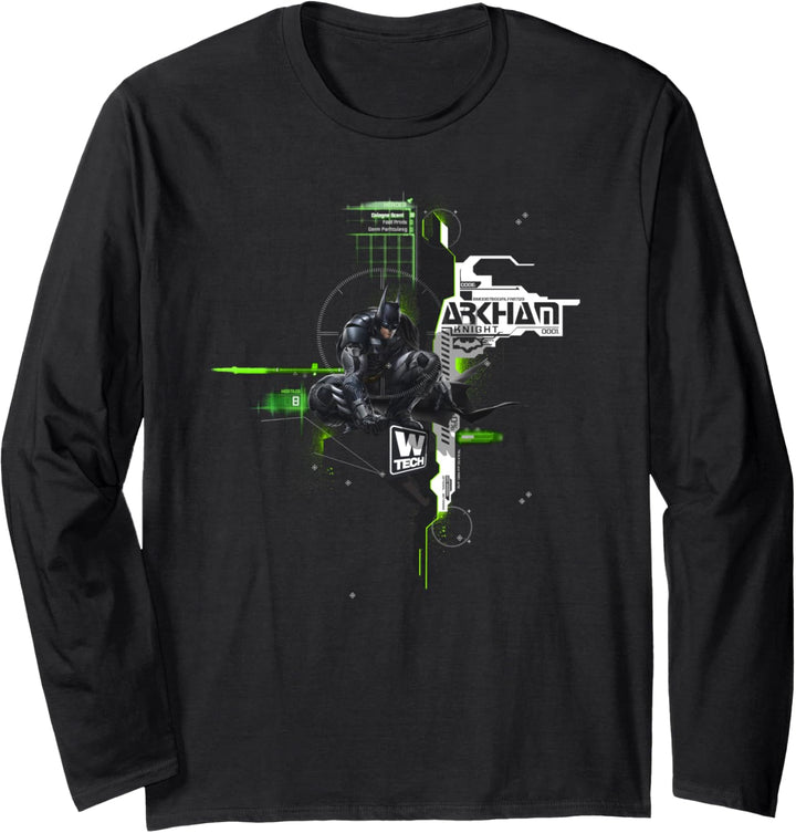 Batman: Wayne Tech Arkham Knight Langarmshirt