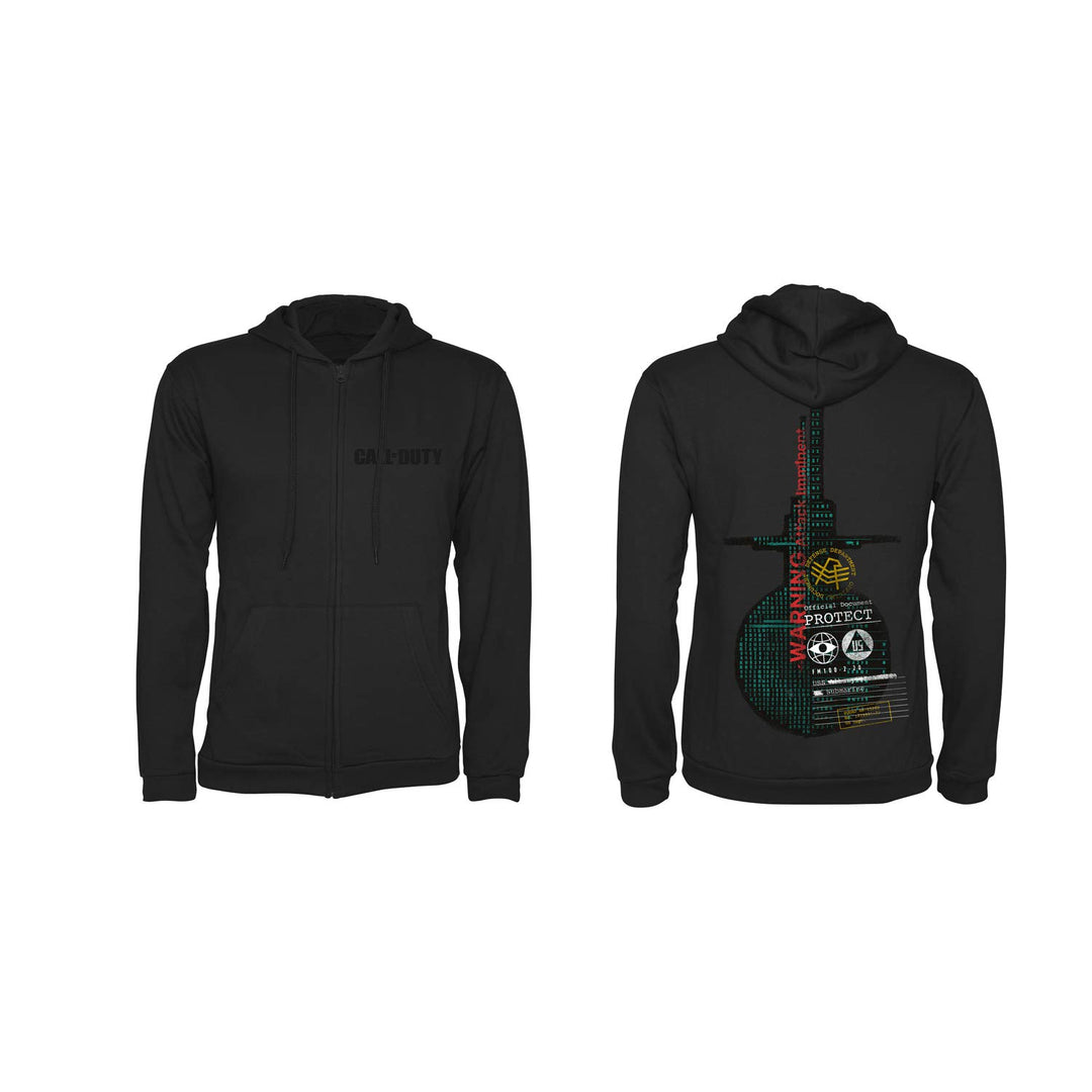 Call of Duty: Zipper Hoodie "Protect" Black Size XL, XL