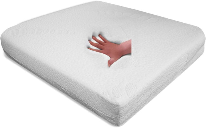 Orthopädisches Anti Dekubitus Gelschaum-Sitzkissen 40x40x10 cm – Made in Germany | (Purotex Bezug we