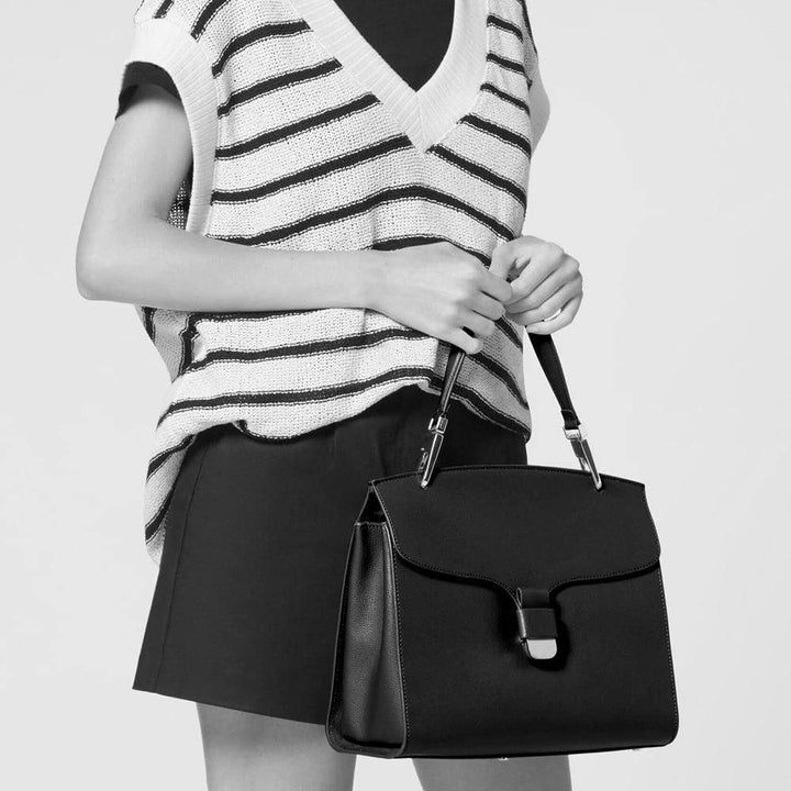 Coccinelle Neofirenze Text Handbag Noir