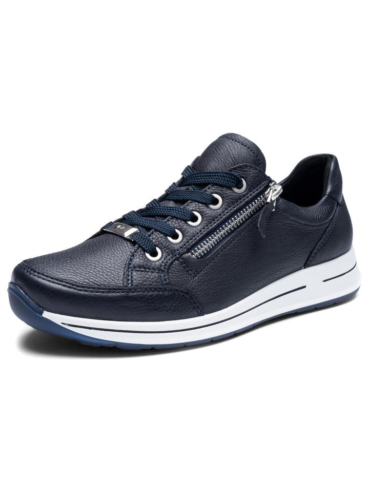 ARA Shoes Damen Sneaker Low 12-34587 35 EU Blau, 35 EU Blau