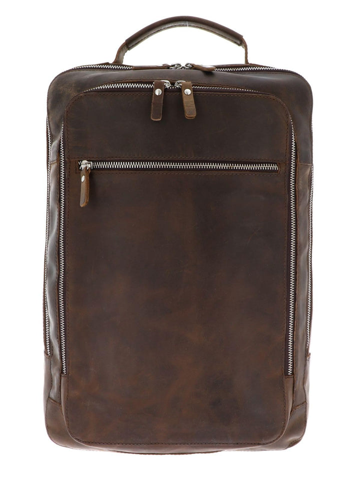 Leonhard Heyden Salisbury Business - Rucksack 12" 41 cm braun