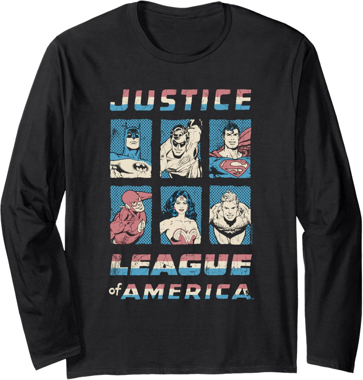 Justice League American League Langarmshirt