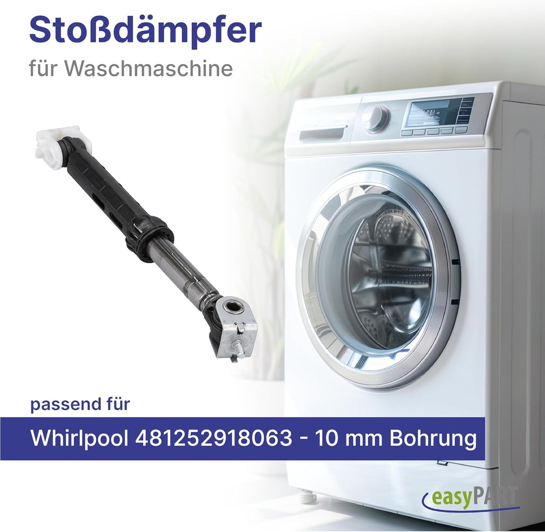 easyPART passend für Bauknecht 481252918063 Stossdämpfer Schwingungsdämfper