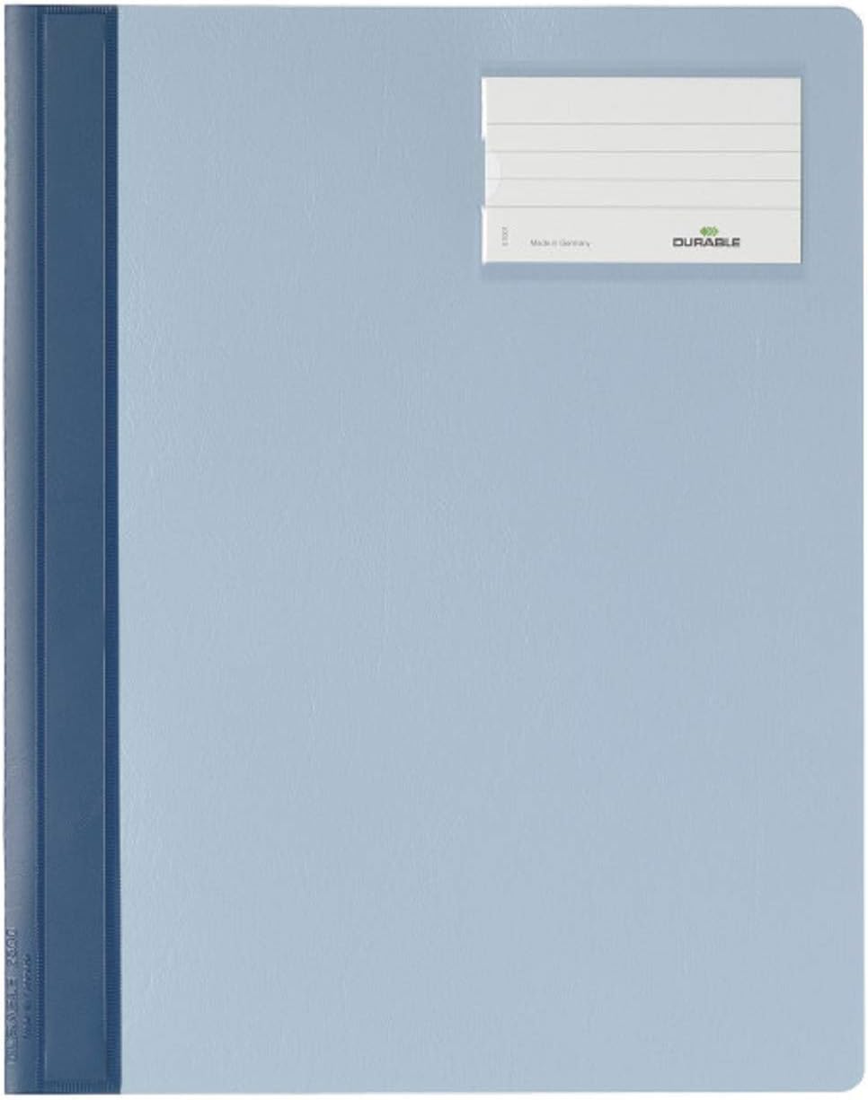 Durable Schnellhefter für A4 Überbreite, blau, 25er Packung, 250006, blau