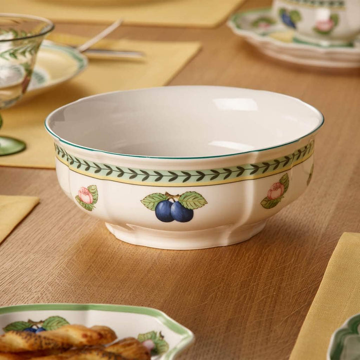 Villeroy & Boch Suppenteller, Porzellan, 10-2281-3170 8.25 in Weiss/Mehrfarbig, 8.25 in Weiss/Mehrfa