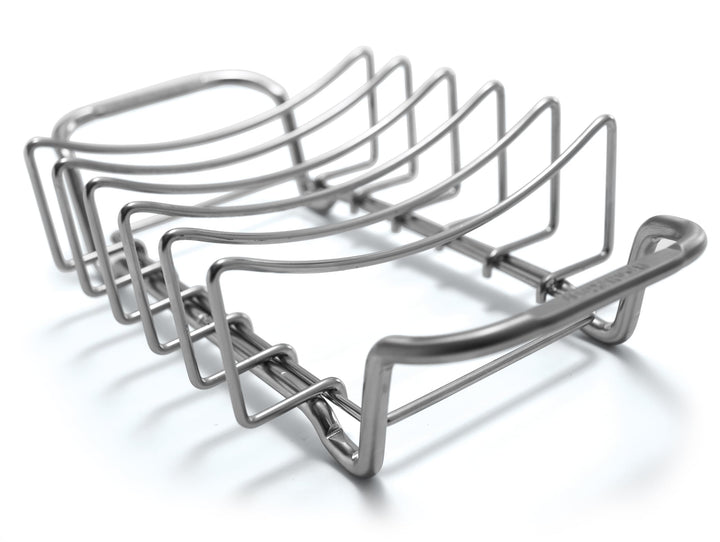 Broil King, 38,5x22x9,5cm. Sparerib und Bratengestell, Edelstahl, 5 x 5 x 5 cm, 62602