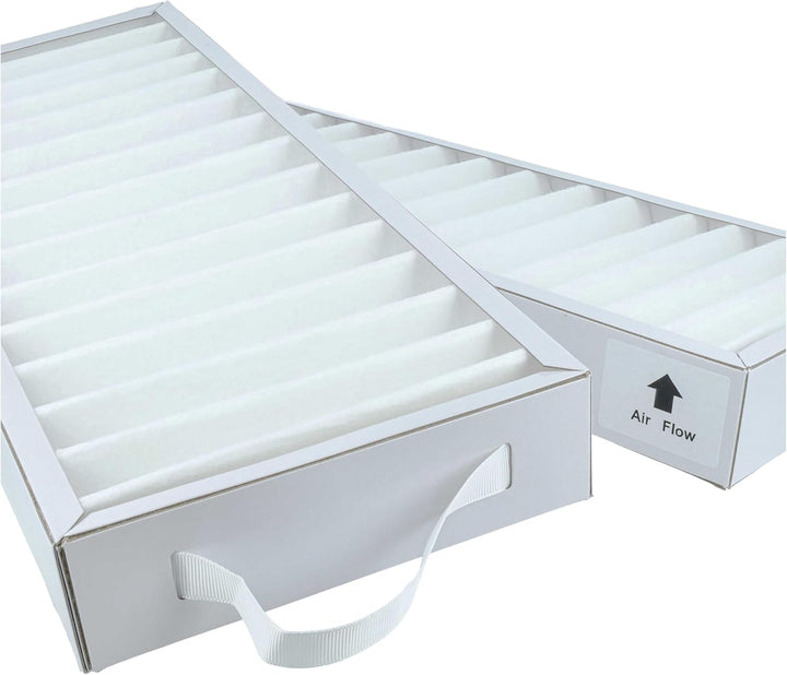 vhbw 2x Kompaktfilter G4 kompatibel mit Pluggit Avent P310 Lüfter, Badlüfter, Ventilator, Lüftungsge