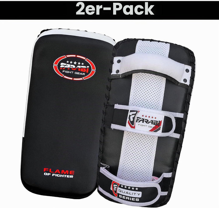 Farabi Sports schlagpolster für Coaching, Training, Kickboxen Curved Kick Pads, schlagpolster Kampfs