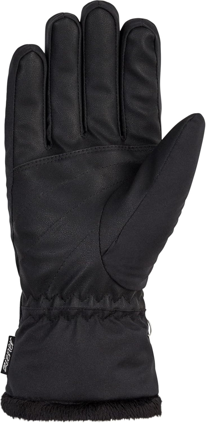 Ziener Damen Kahli Ski-Handschuhe/Wintersport | Primaloft, Plüschfutter 6 Schwarz, 6 Schwarz