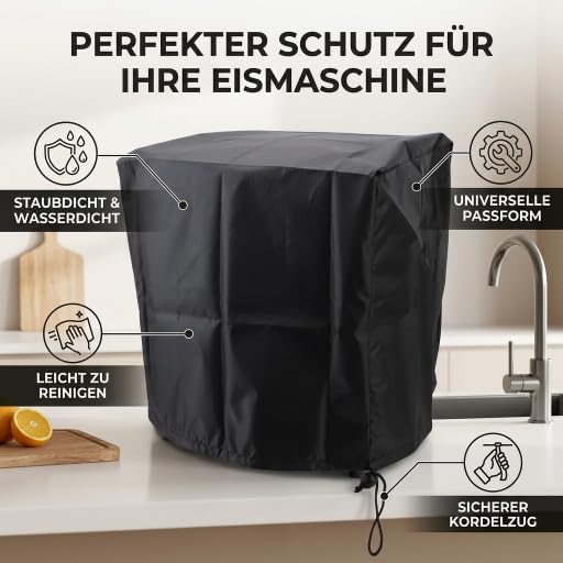 HEEPDD Eismaschinen-Arbeitsplattenabdeckung, Stoff, Staubdichte Eismaschinenabdeckung, 33 X 38 X 43