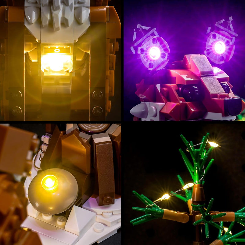 Led Licht Set Kompatibel mit Lego 31154 Forest Animals: Red Fox (Kein Modell), Dekorationsbeleuchtun