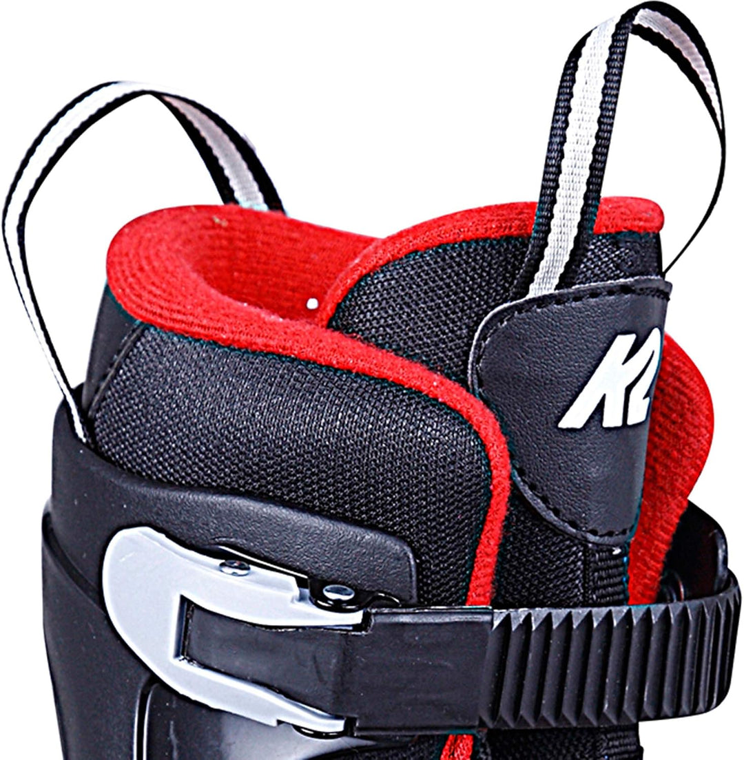 K2 Jungen Joker Ice Schlittschuh M (EU: 32-37 / UK: 13-4 / US: 1-5) black - red, M (EU: 32-37 / UK: