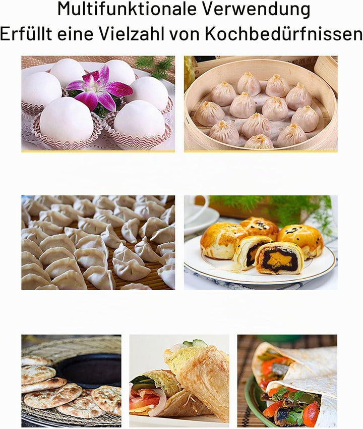 Tortilla-Presse, robuster manueller Tortilla-Maker, Roti-Maker, Mehl-Tortilla-Presse, Tortilla-Maker