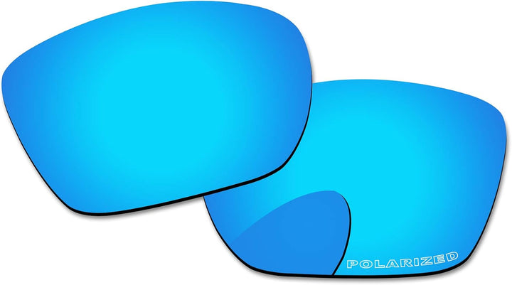 PapaViva Ersatzgläser für Oakley TwoFace XL OO9350 Ice Blue - Polarized