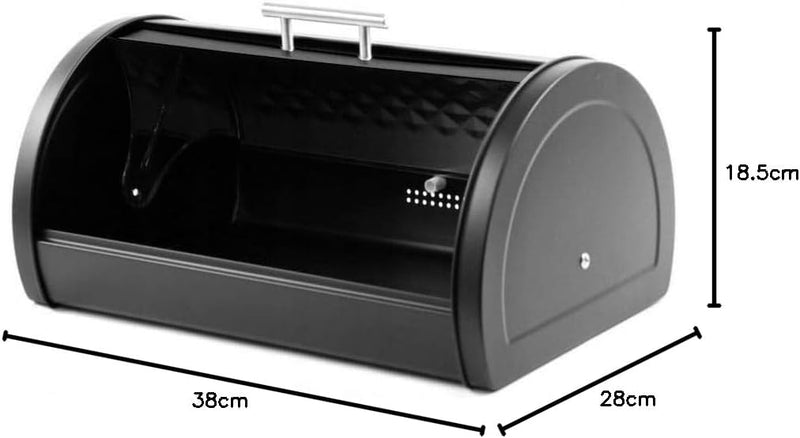 Brotkasten Brotbox aus Edelstahl KLAUSBERG KB-7453