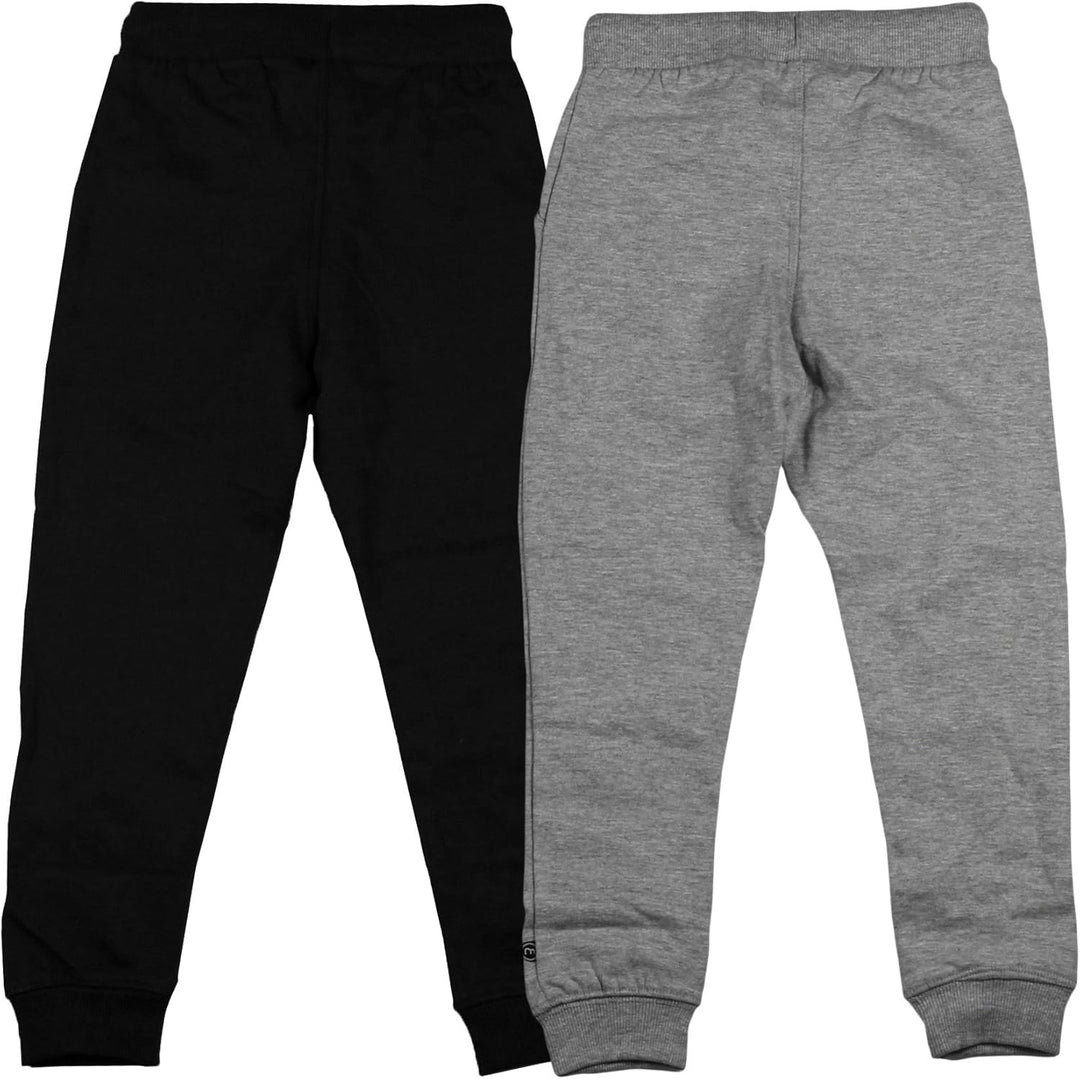 MINYMO Baby-Jungen Jogginghose (2er Pack), Grau